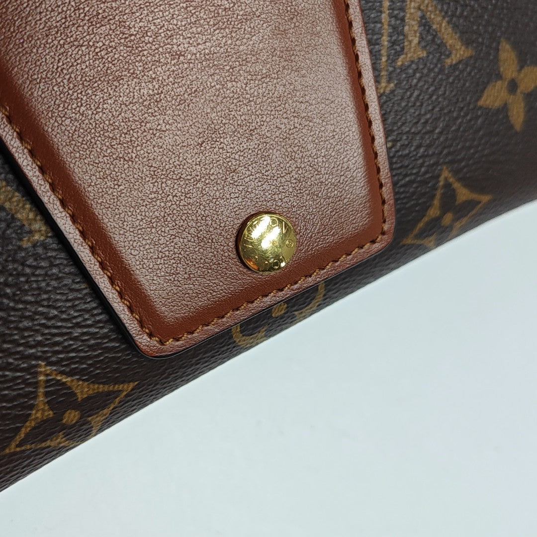 PADLOCK Monogram Coated Canvas Brown