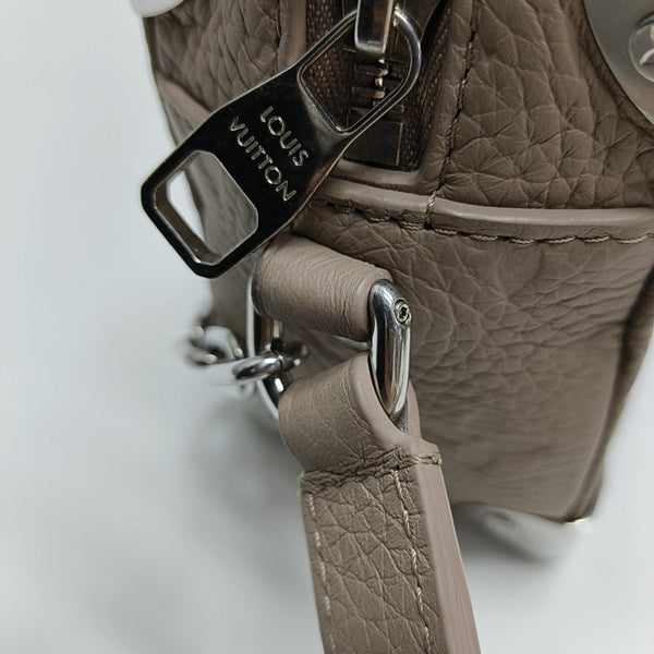 SOFT TRUNK Mini Monogram Calfskin Gray
