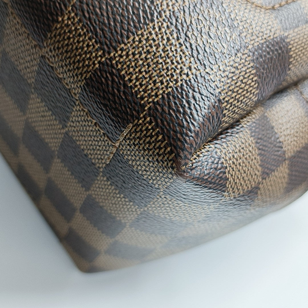 DAMIER EBENE Coated Canvas Brown