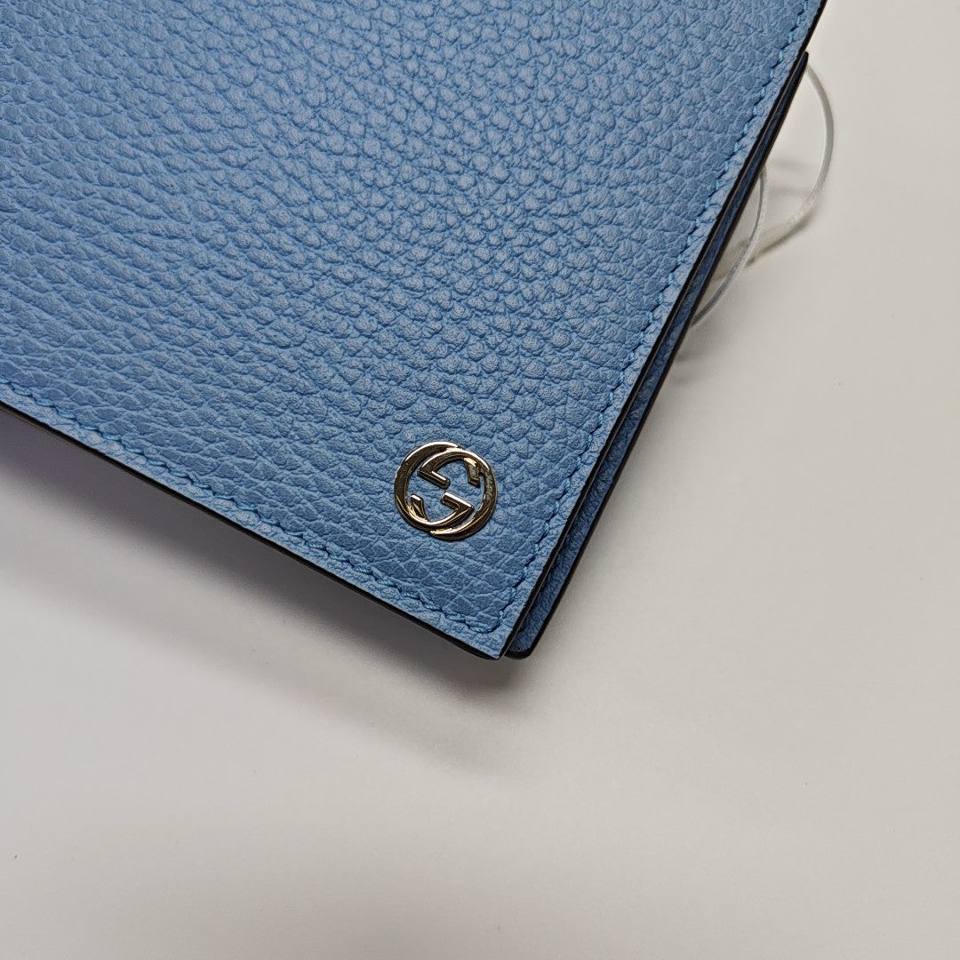 GG Marmont Super Mini Calfskin Blue