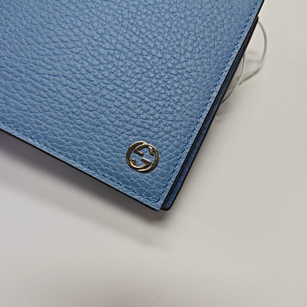 GG Marmont Super Mini Calfskin Blue