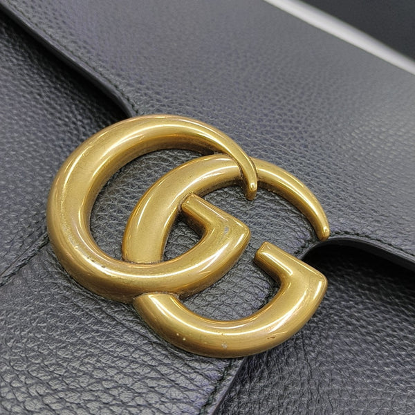 GG Marmont Calfskin Black