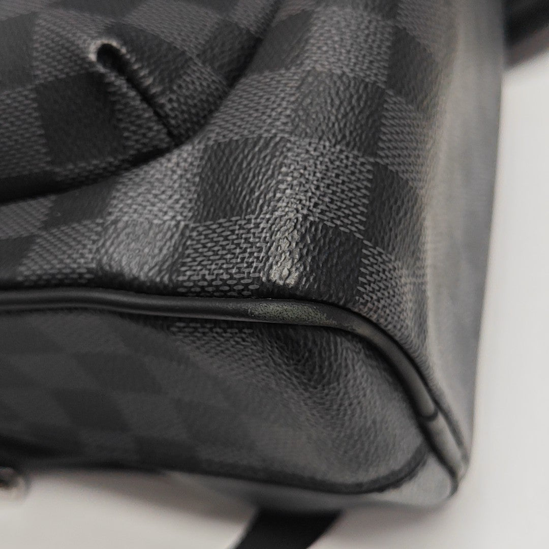 AVENUE Damier Graphite Calfskin Black