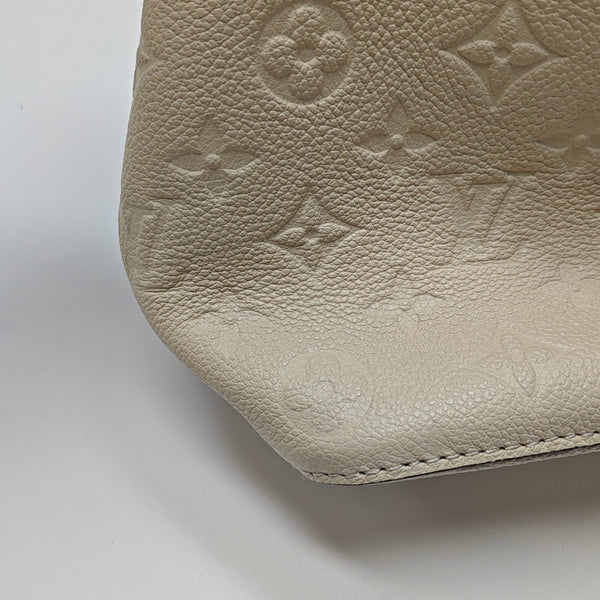 NÉONOÉ MM Monogram Calfskin White