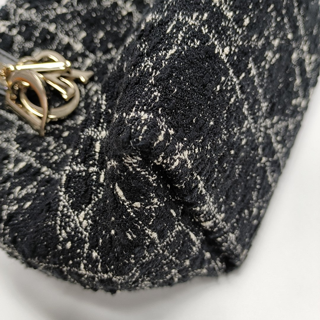 Toujours Small Cannage Wool Black