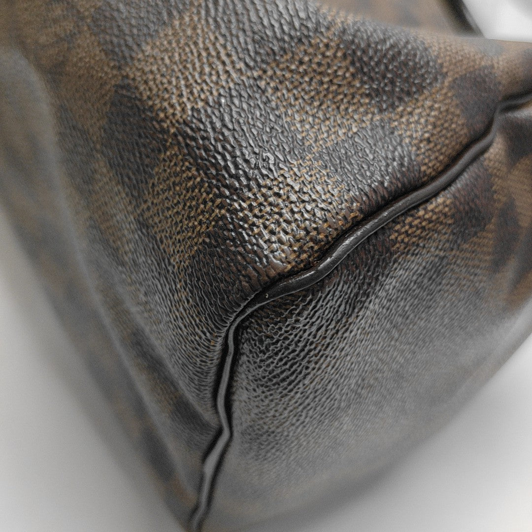 SPEEDY 30 Damier Ebene Coated Canvas Brown