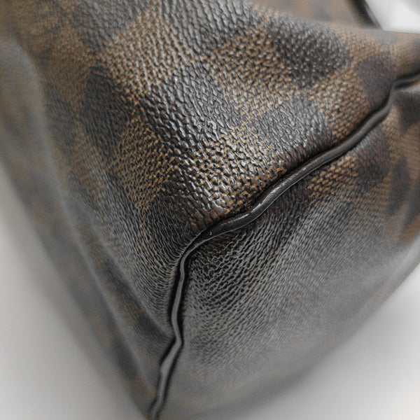SPEEDY 30 Damier Ebene Coated Canvas Brown