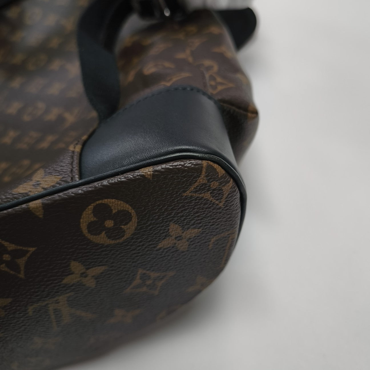 CHRISTOPHER MM Monogram Coated Canvas Brown