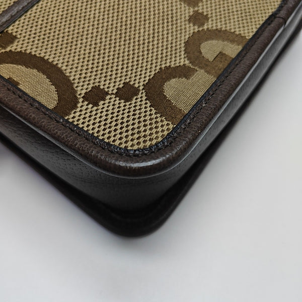 Jumbo Mini Monogram Canvas Beige