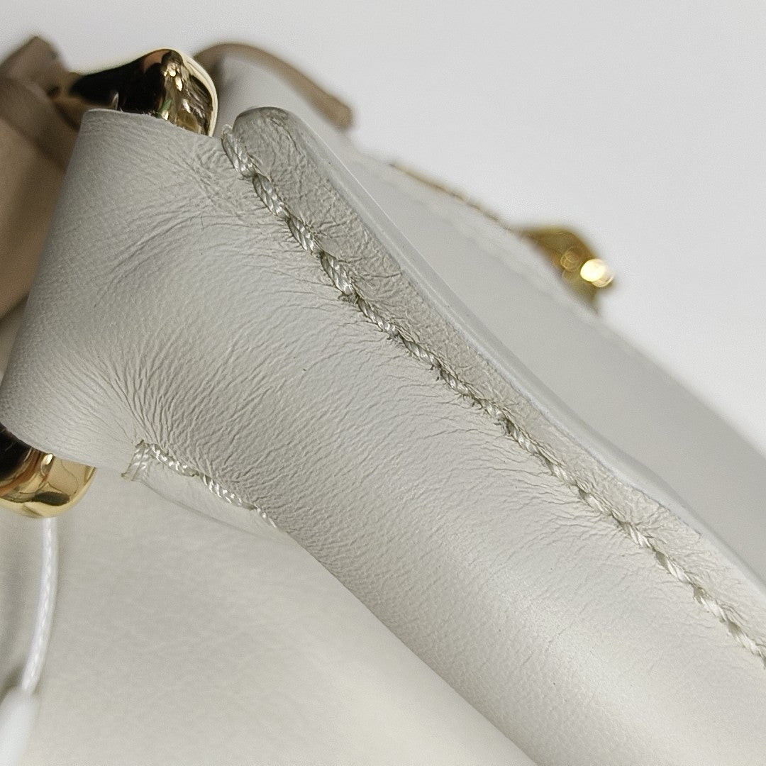 Puzzle Small Calfskin Beige