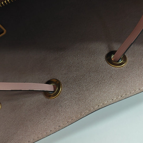 NÉONOÉ MM Monogram Coated Canvas Brown