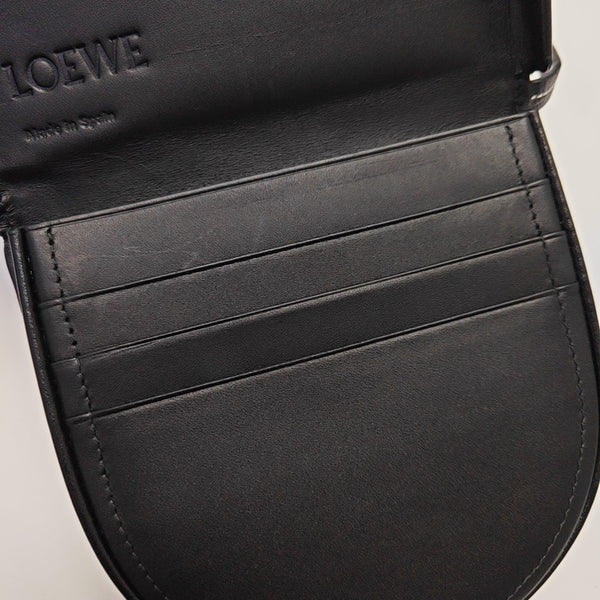 Heel Small Calfskin Black