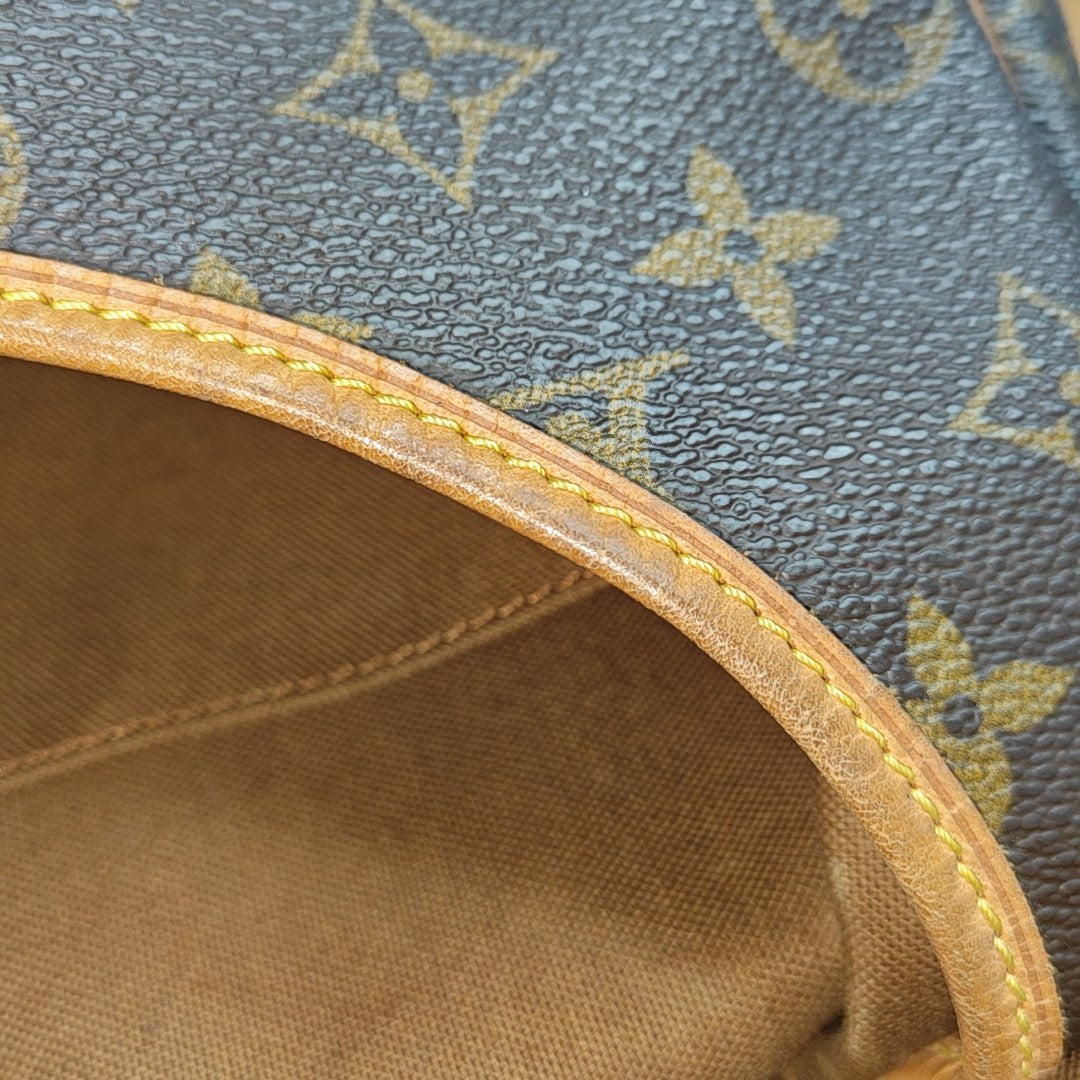 SAUMUR Monogram Coated Canvas Brown