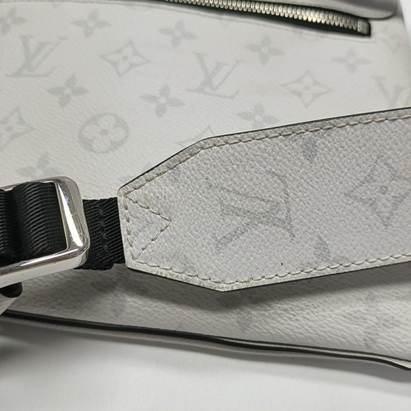 OUTDOOR Monogram Coated Canvas White