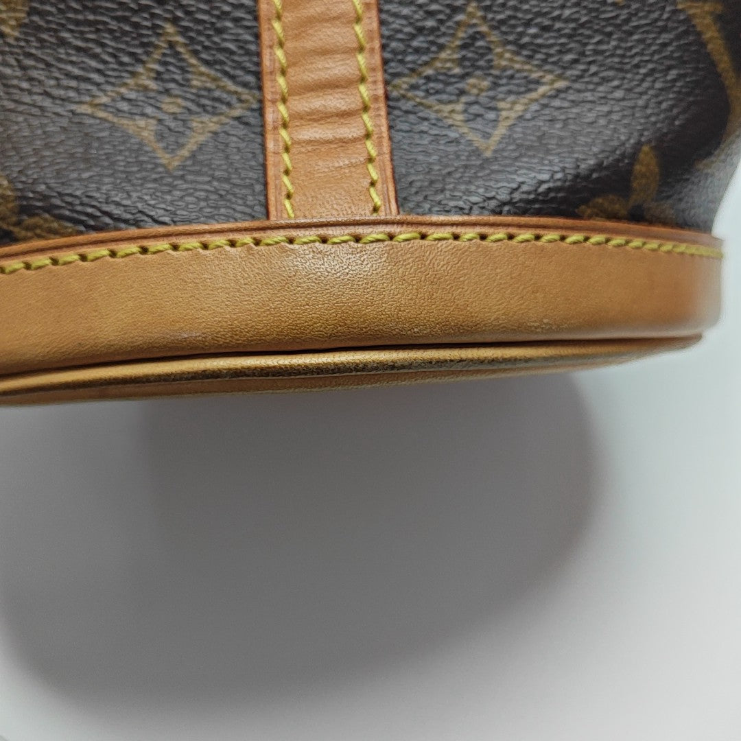 DUFFLE Monogram Coated Canvas Brown