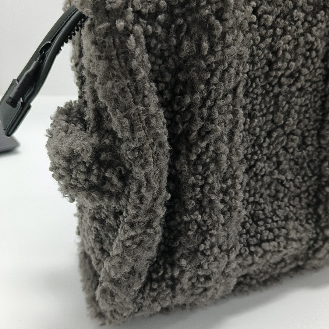 Fabric Tote Bag Small Gray