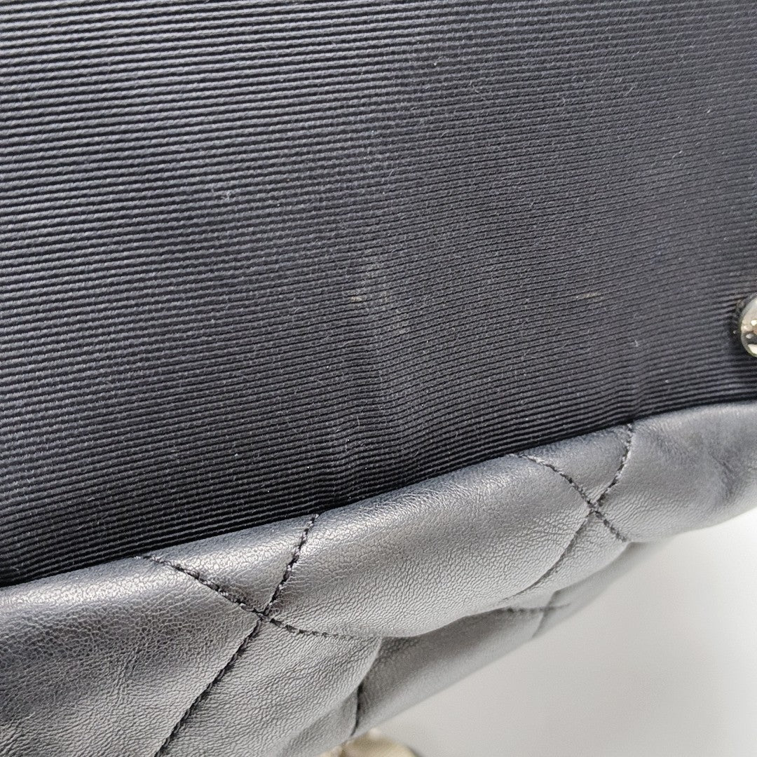 Quilted Lambskin Black