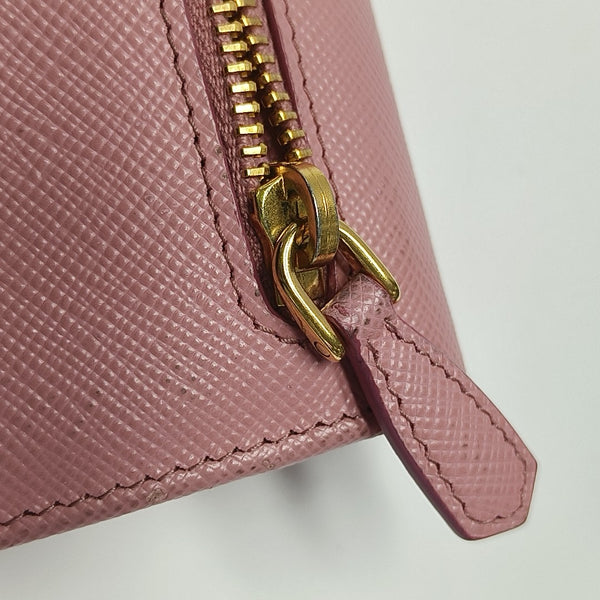 Saffiano Calfskin Wallet Pink