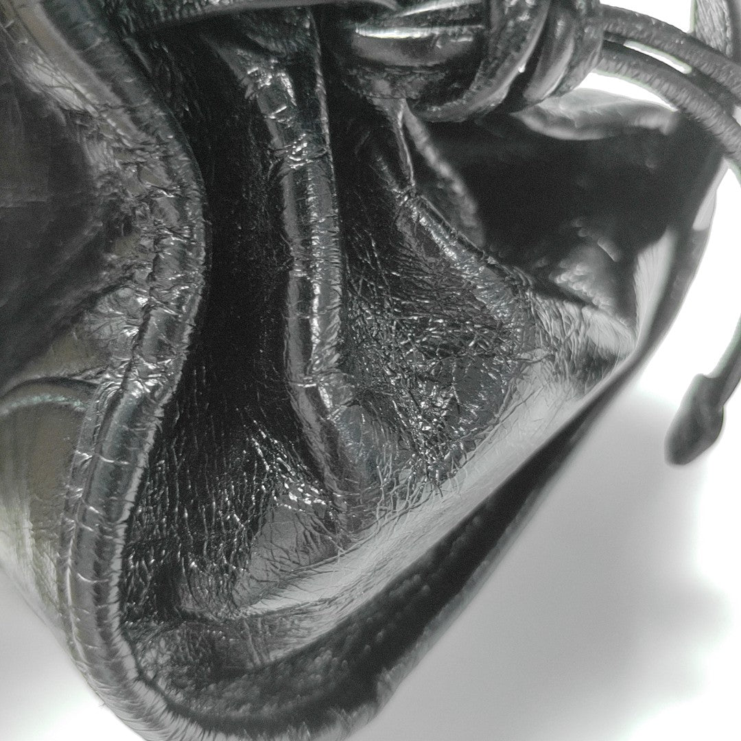 Bonnie Medium Patent Leather Black