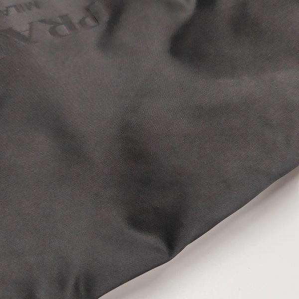 Nylon Shoulder Bag Black