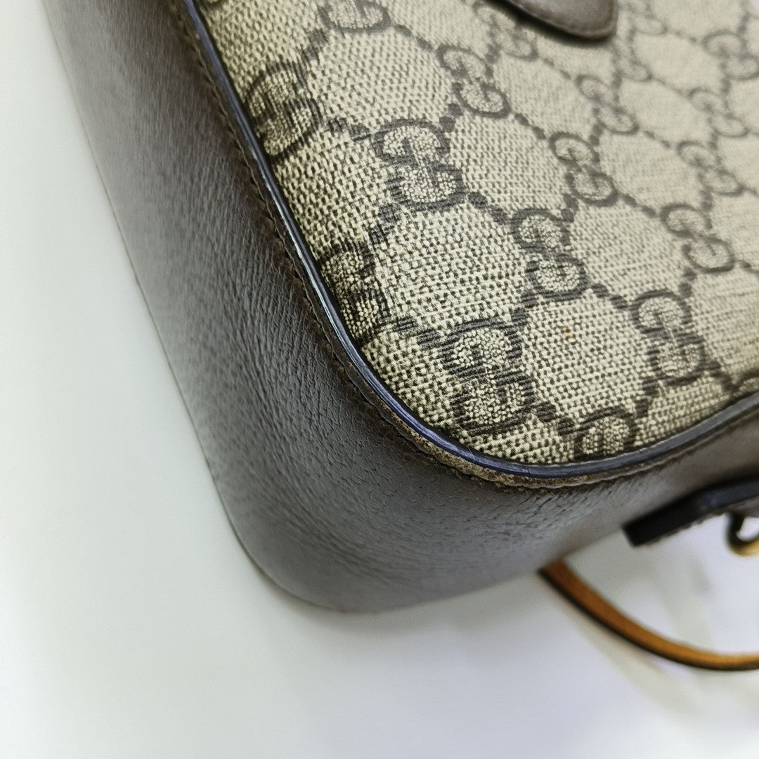 Neo Vintage Monogram Coated Canvas Beige