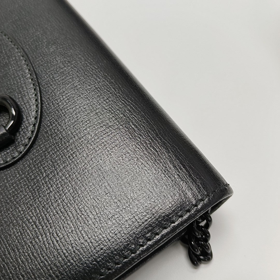 Horsebit 1955 Small Calfskin Black