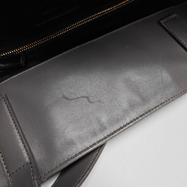 SHOPPING BAG Calfskin Gray