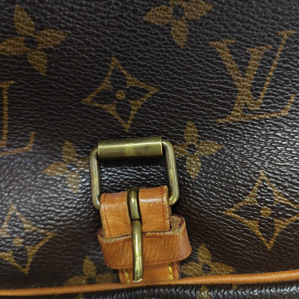 SAUMUR Monogram Coated Canvas Brown