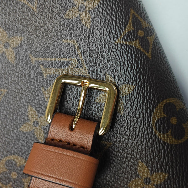 DAUPHINE Monogram Coated Canvas Brown