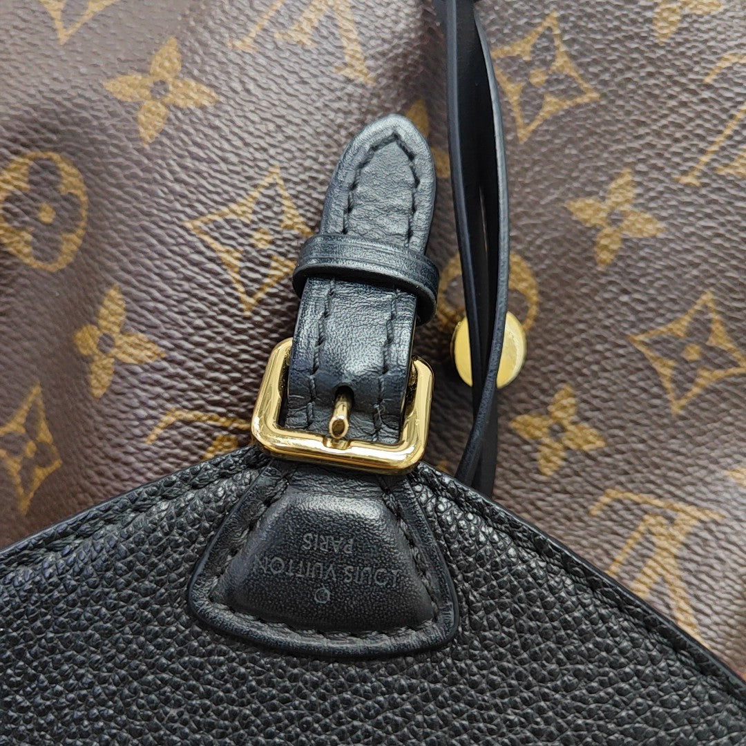 MONTSOURIS BB Monogram Coated Canvas Brown