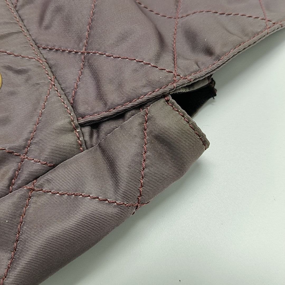Quilted Nylon Purple