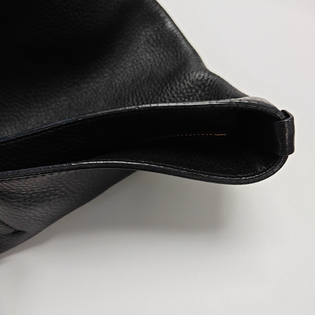 Calfskin Tote Bag Black