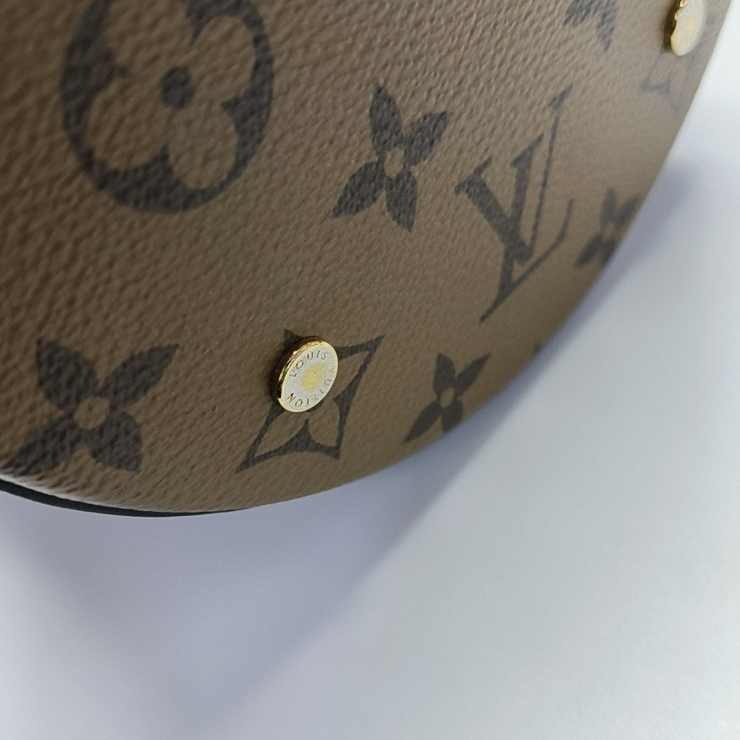 CANNES PM Monogram Coated Canvas Brown
