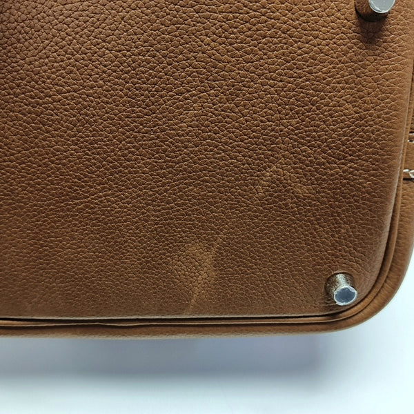 Authenticated pre-owned  Picotin Lock 18 Clemence Yellow - Top Handle Bag at Looply