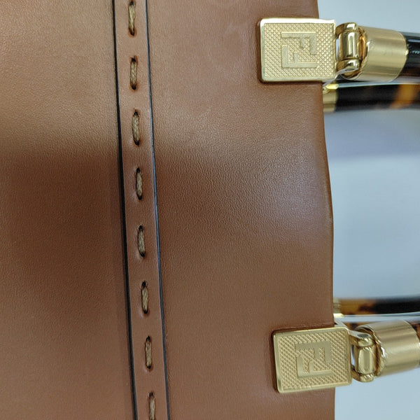 Sunshine Mini Calfskin Brown