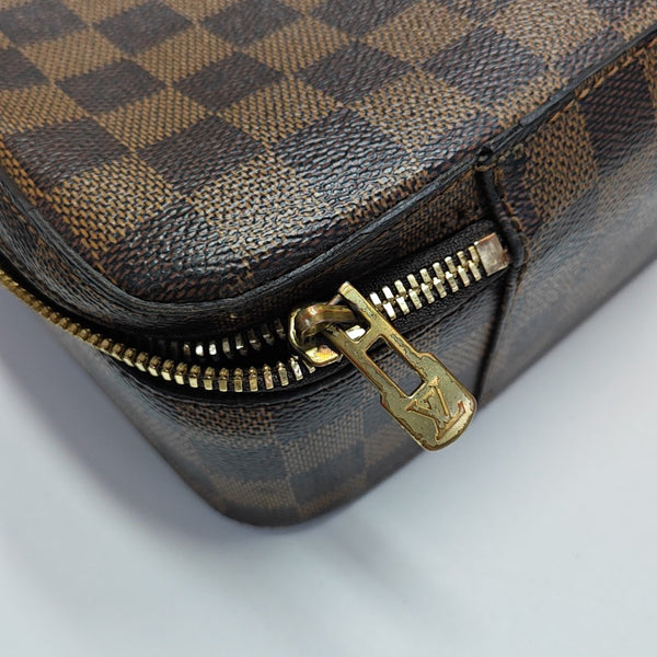 SABANA Damier Ebene Coated Canvas Brown