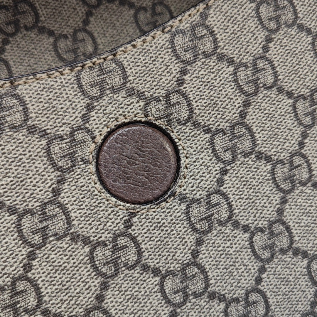Neo Vintage Small Monogram Coated Canvas Beige