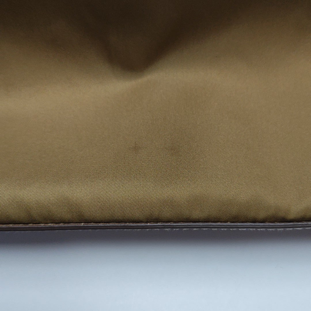 Nylon Tote Bag Beige