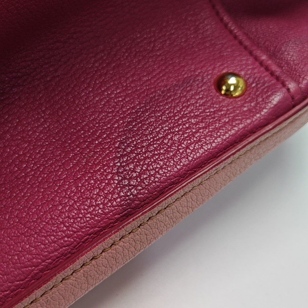 Calfskin Tote Bag Pink
