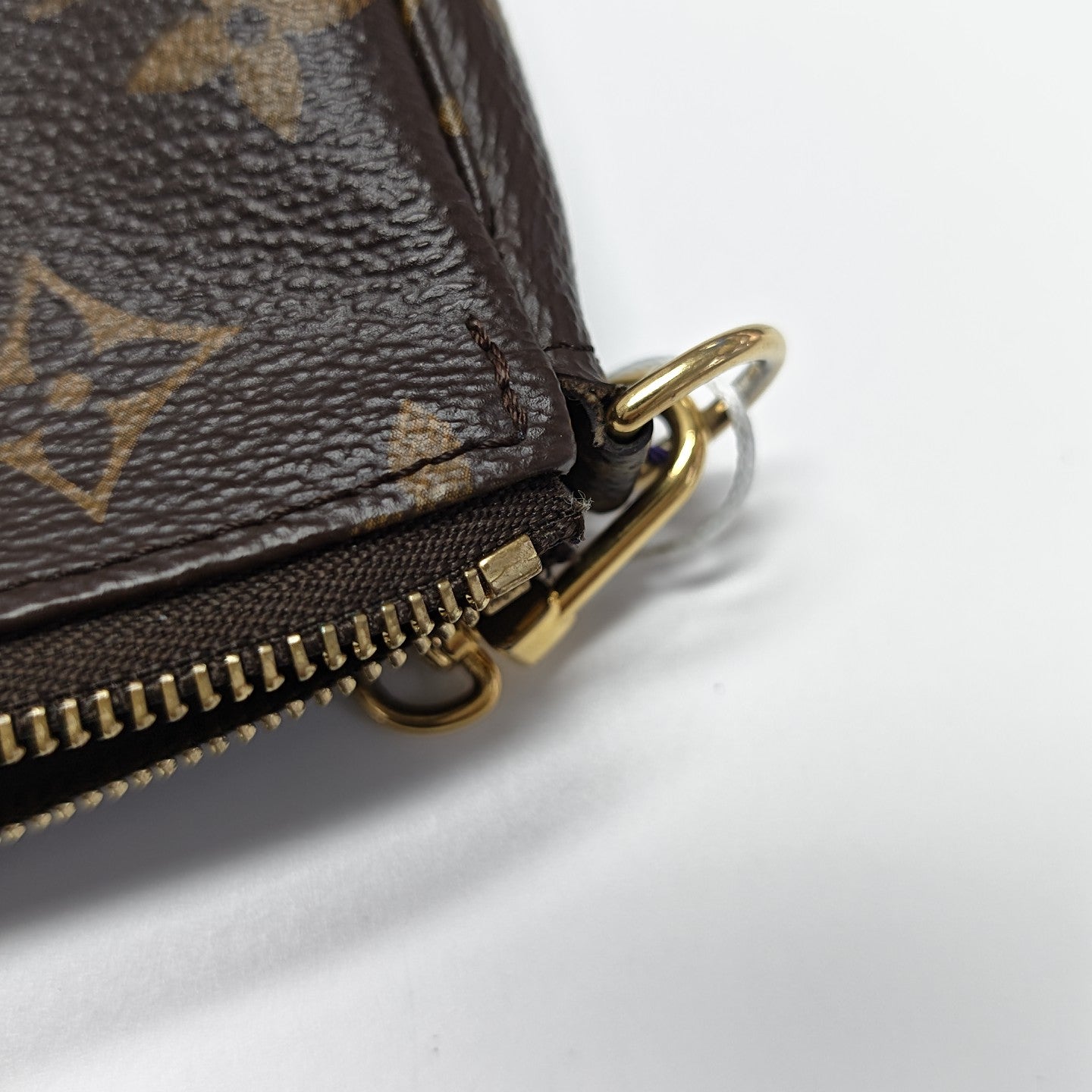 ACCESSOIRES Mini Monogram Coated Canvas Brown