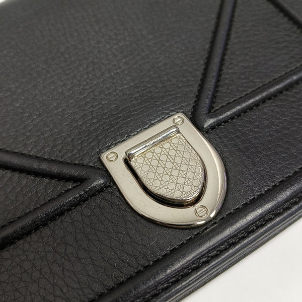 Diorama Small Calfskin Black