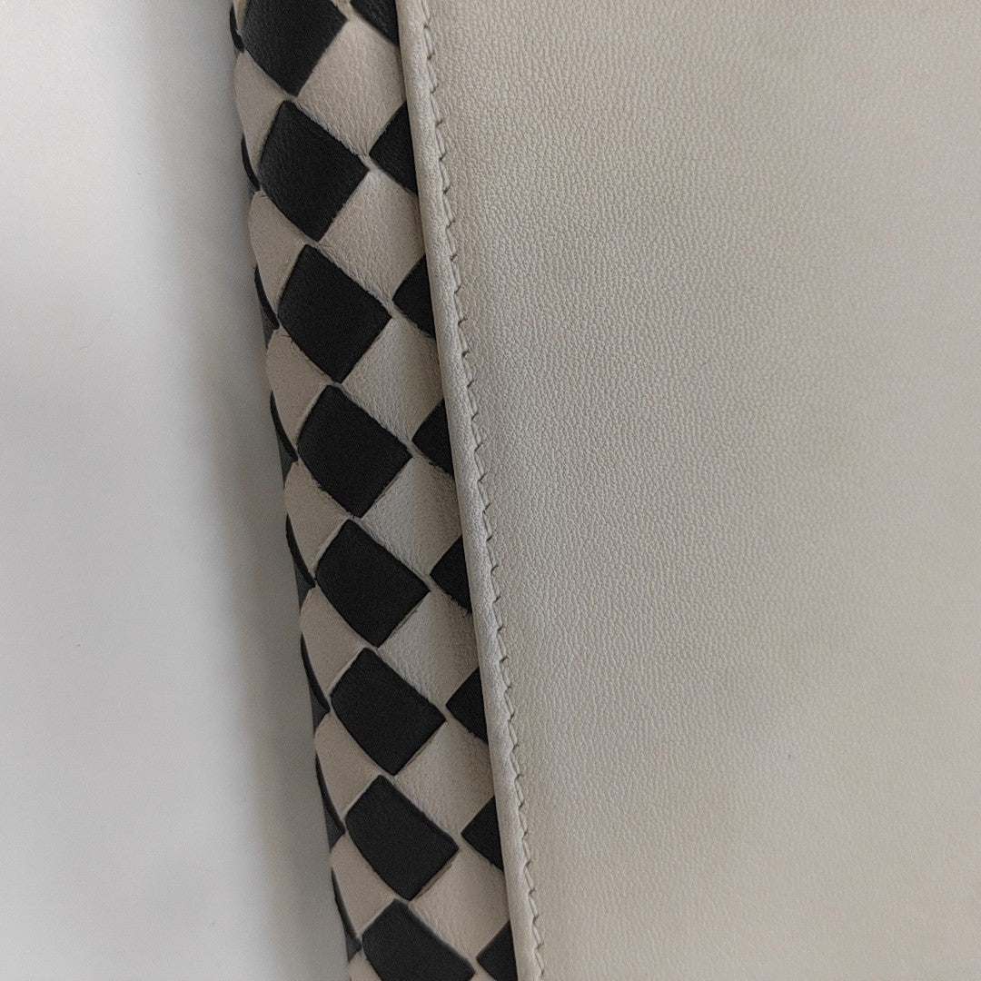 Lambskin Shoulder Bag White