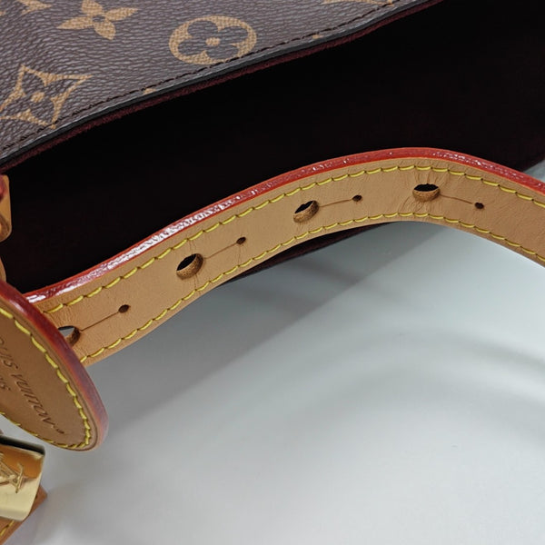 ALL IN Monogram Coated Canvas Brown