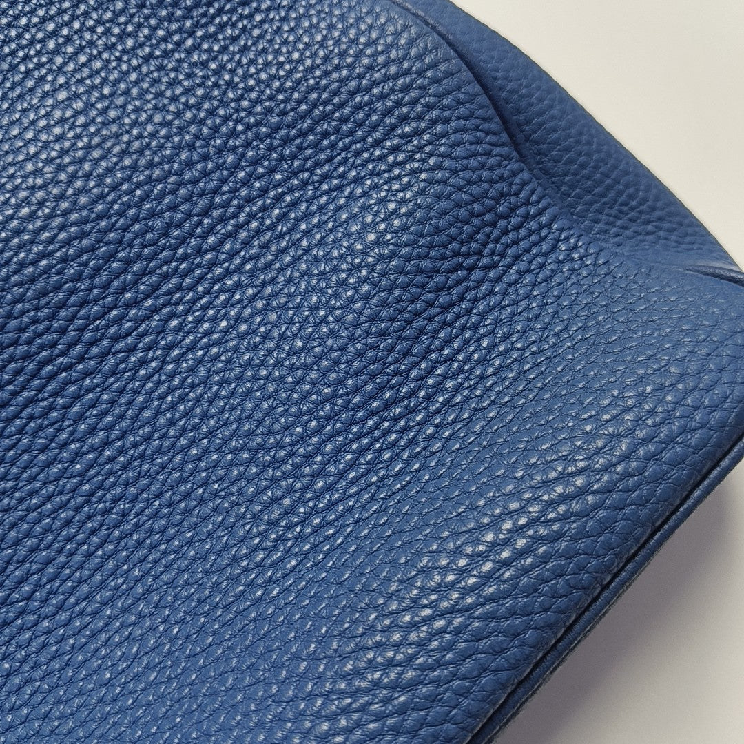 Calfskin Tote Bag Blue