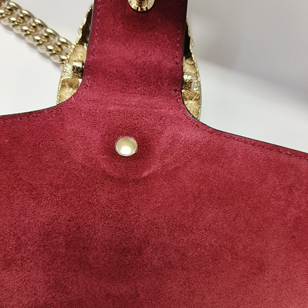 Dionysus Medium Patent Leather Red