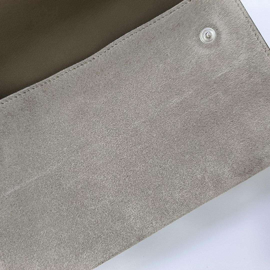 Suede Shoulder Bag Gray