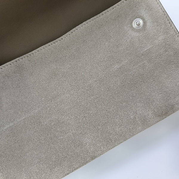 Suede Shoulder Bag Gray