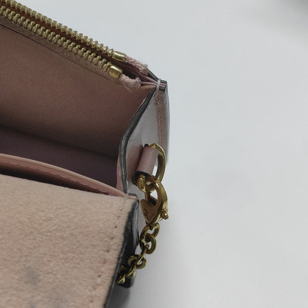 FLORE Monogram Coated Canvas Brown