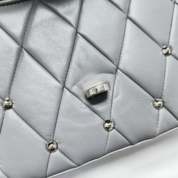 Pattina Nappa Quilted Lambskin Gray