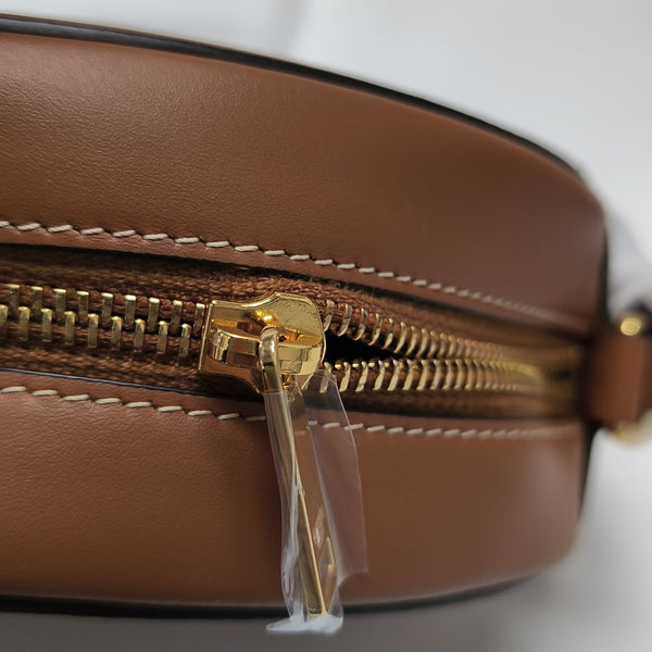TRIOMPHE Small Calfskin Brown